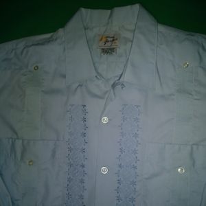 Light Blue GENUANA YUCATECA Shirt